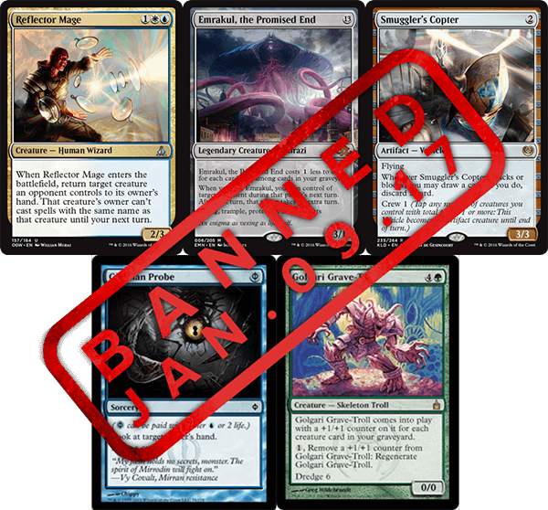 Magic The Gathering Banned Cards 7 Magic The Gathering Cards Banned
